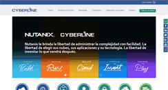 Desktop Screenshot of cyberline.com.pe