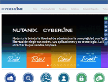 Tablet Screenshot of cyberline.com.pe