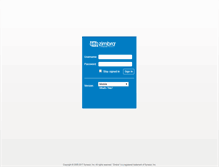 Tablet Screenshot of correo.cyberline.com.pe